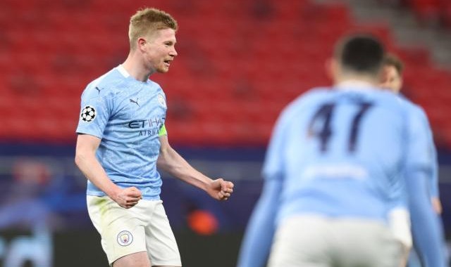 kaiyun-【欧冠】德布劳内京多安破门 曼城总比分4比0门兴