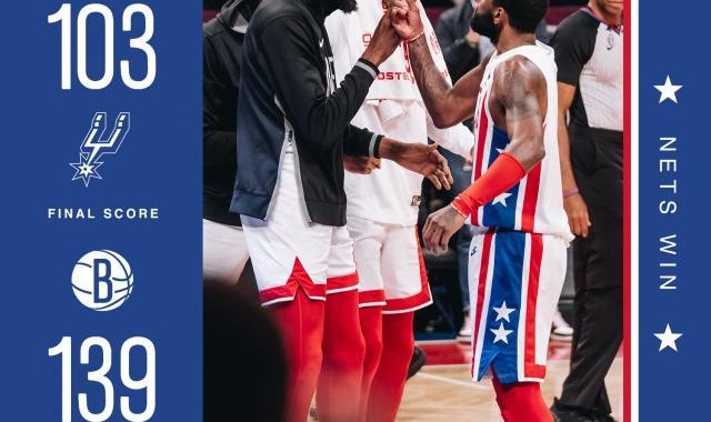 开云入口-欧文炸裂一扣点亮布鲁克林 篮网12连胜继续狂奔